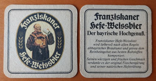 Bierdeckel franziskaner - 1,