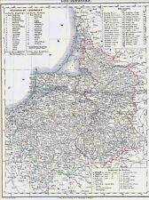 Alte LANDKARTE OSTPREUSSEN ✠