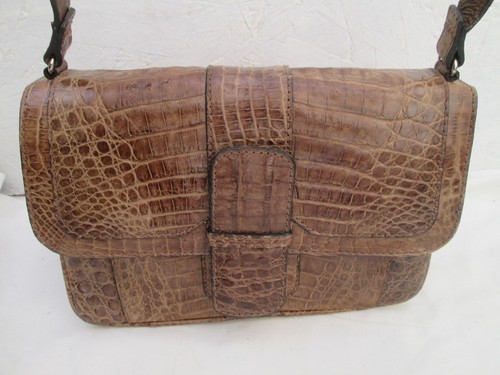 Handtasche aus echtem kroko - handtasche,