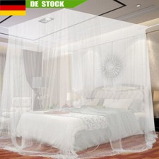 Weiß Moskitonetz Betthimmel