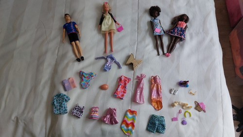 Schönes barbie set - set, plus