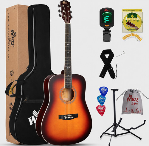 Winzz akustikgitarre f - akustikgitarre,
