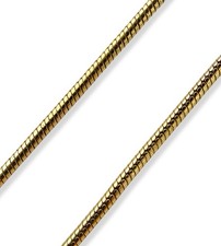 Schlangenkette 14 Karat / 585 Gelbgold 46cm
