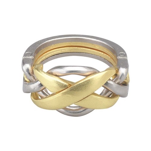 Cast puzzle ring - cast,
