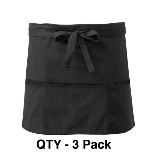 Schwarze taille kellner - schwarze,