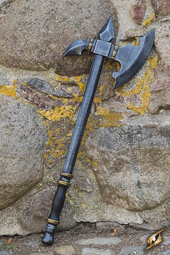 Larp hiebwaffe gotische axt - larp,
