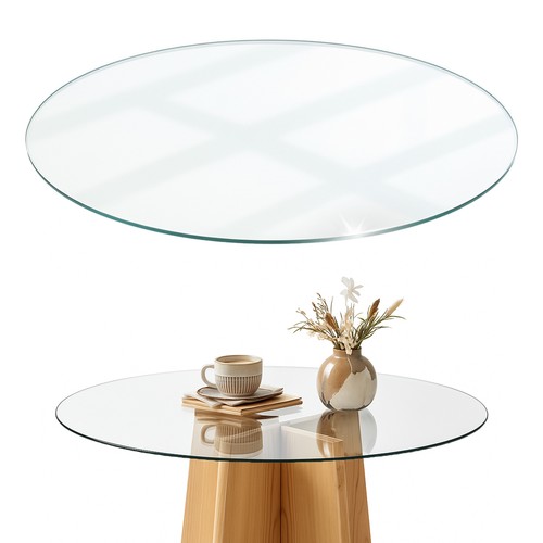 Glas tischplatte rund esg - tischplatte,