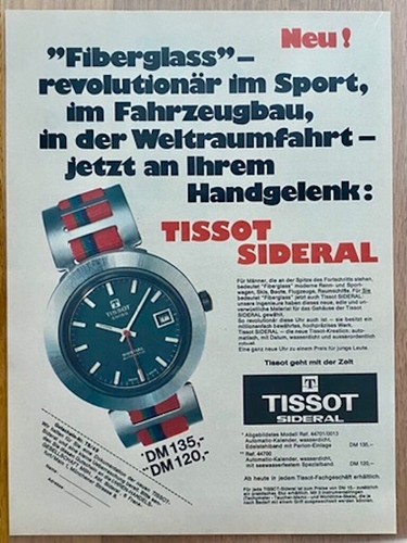 Tissot sideral fiberglass - tissot,