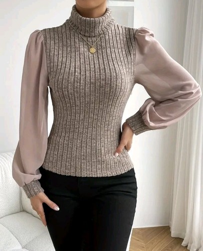 Elegantes damen langarm - 🌺,