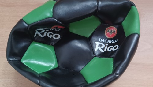 Werbe fußball aus leder - werbe-fußball,