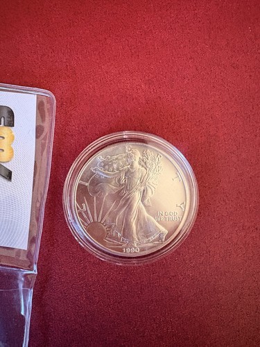 1990 american silver eagle usa - eagle,