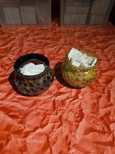 2 XPartylite Mosaik Teelichthalter Glas