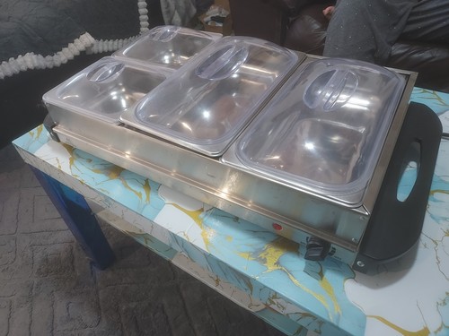 Edelstahl buffet servierer - buffet,