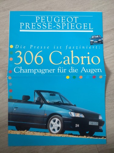 Peugeot 306 cabrio - 306, presse