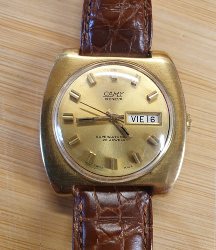 Camy geneva vintage armbanduhr - camy,