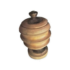Dose aus Olivenholz gedrechselt