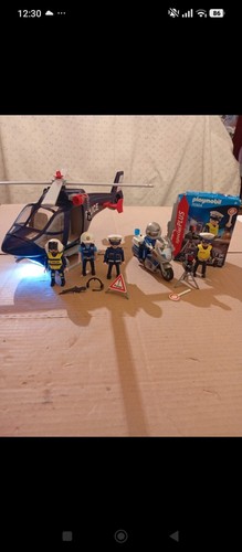 Playmobil polizei hubschrauber - polizei,