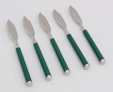 Villeroy & Boch V&B Play Green Garden grün Besteck - 5 x Fischmesser