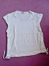 Bluse Texturiert, Cap Ärmel