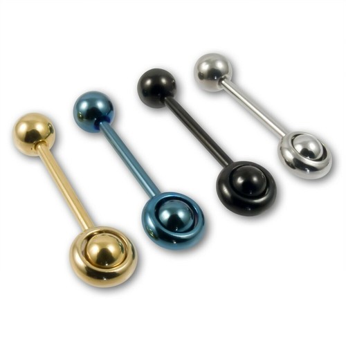 Zungenpiercing spinning - zungenpiercing,