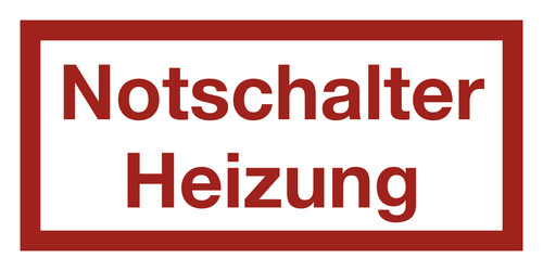 Notschalter heizung - notschalter,