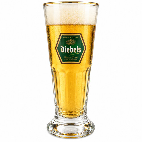 Diebels bierglas glas pils - diebels,