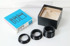 Pentacon Zwischenring-Set mit Stößel – M42 Gewinde – original DDR – mit OVP