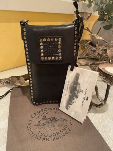 Campomaggi handytasche schwarz - handytasche,