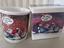Uli Stein Tasse Motorrad