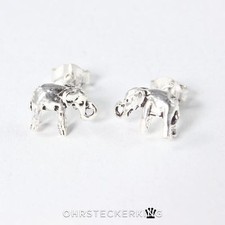 Ohrstecker Elefant Echt Silber