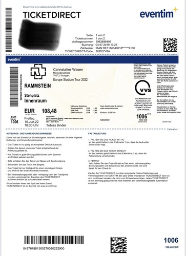 Rammstein stuttgart 2022 - rammstein,
