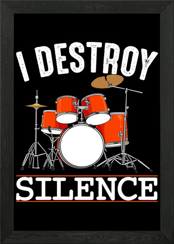 Destroy silence schlagzeug - i,