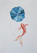 Original watercolor with - original,