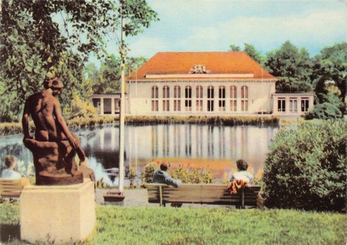 Postkarte bad brambach - postkarte,