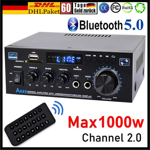 1000w verstärker stereo - verstärker,
