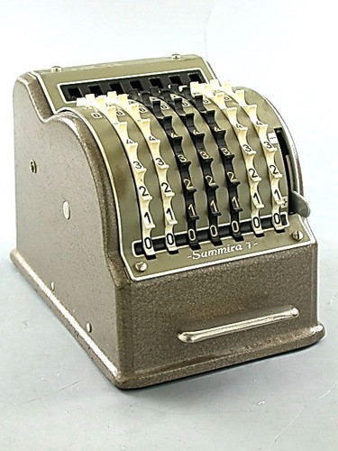 Antik rechenmaschine summira - summira, 7