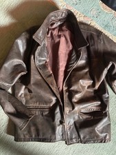 Fette Lederjacke XXL 50er Jahre