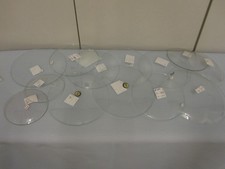 Konvolut Uhrengläser 13 Stück Uhrglas Grossuhren Standuhr Wanduhr  Kaminuhr