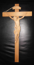 Kruzifix Holzkreuz Figur