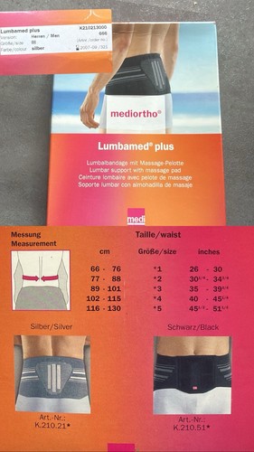 Lumbalbandage mit