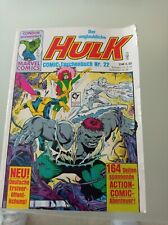Marvel Comics Taschenbuch Der unglaubliche Hulk Nr.22 Condor Verlag Zustand 3/3-