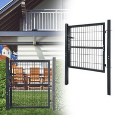 Anthrazit Gartenzaun 100cm