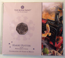 Großbritannien 50p Pence 2022 Harry Potter Hogwarts Express (ku/ni BU) Blister