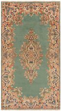Kerman Handgeknüpfter Perserteppich 163x90 cm-Kirman,Orient,Carpet,Rug,Grün