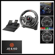 Superdrive - Rennlenkrad SV650 Racing Wheel lenkräd mit Pedalen, Shift & Vibr...