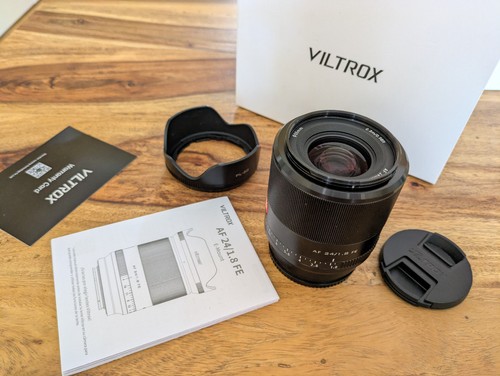 Objektiv viltrox 24mm fe - f1.8,