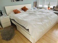 Ikea malm Bett weiß 180x200cm