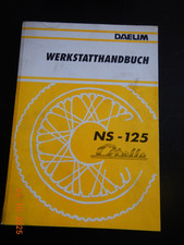 Werkstatthandbuch  Reparaturanleitung Daelim NS125 Otello  125cc
