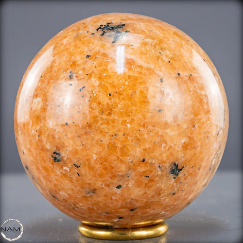 Natürliche orangencalcit mit - orangencalcit,