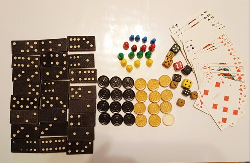 Spielsteine ersatz konvolut - spielsteine,
